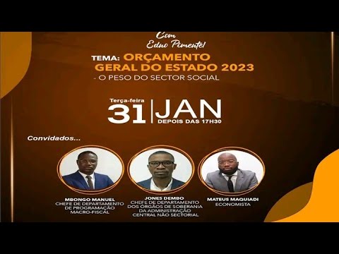 Debate: Orçamento Geral do Estado 2023 - O peso do sector social