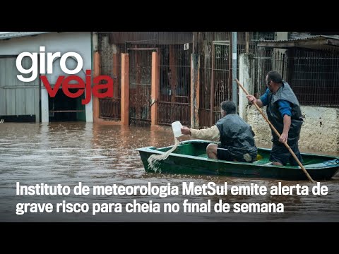 RS: após trégua, nova previsão de chuva coloca estado em alerta | Giro VEJA