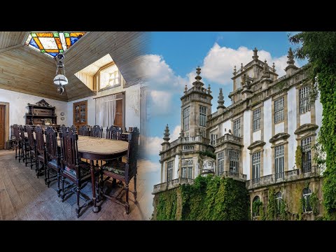 Closed for 40 years ~ Abandoned Portuguese Noble Palace with all its belongings