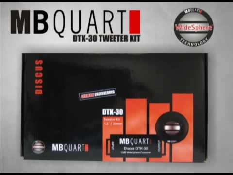 REVOLUTIONARY! MB Quart WideSphere Tweeters