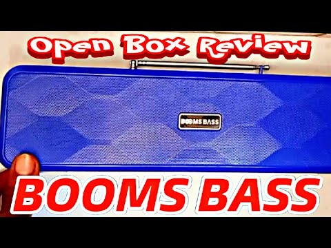 Unleash the Beats: Review &amp; Demo of BOOMS Bass L13 Bluetooth Speaker Box @a1technics