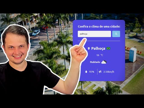 Aplicação de Clima com OpenWeather API - Projeto de JavaScript com API