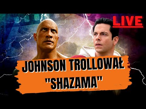 🔴 Dwayne Johnson trollował &quot;Shazama&quot;, &quot;Zawrót głowy&quot; otrzyma remake | LIVE