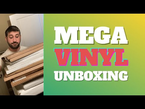 MEGA VINYL RECORD UNBOXING - Let&#039;s See What&#039;s Inside! Music Q&amp;A