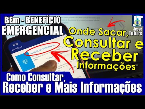 Como RECEBER, CONSULTAR BENEFÍCIO EMERGENCIAL (BEm) e MAIS INFORMAÇÕES